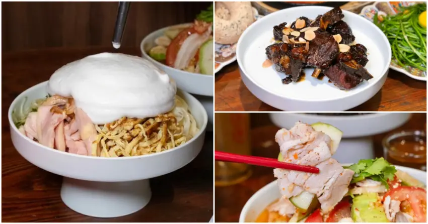 ▲「福芳臺菜」將傳統風味創新演繹，芭樂豬、噴射慕斯雞肉涼麵與摩卡排骨各具特色，讓經典臺菜展現全新樣貌。