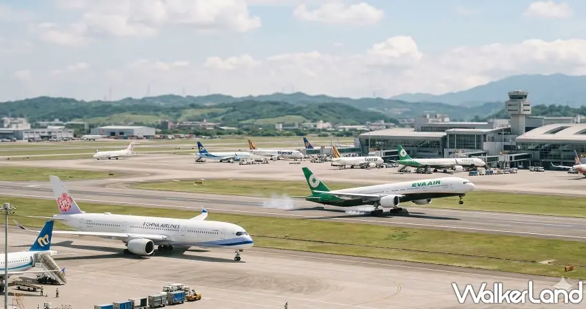 ▲買機票再等等？長榮、華航、星宇同步調升服務費，國際航線附加費暴漲破4000元。 / 圖：AI生成、窩客島整理