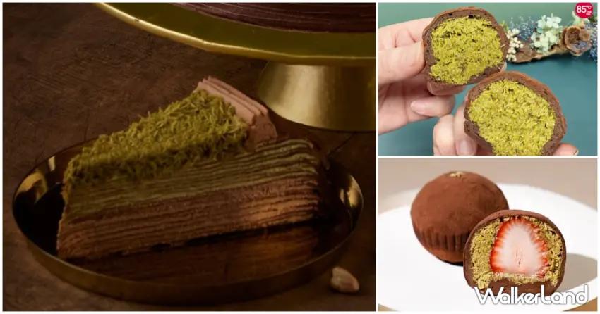 ▲杜拜巧克力從韓國爆紅延燒台灣，結合巧克力與開心果掀起甜點跟風潮。