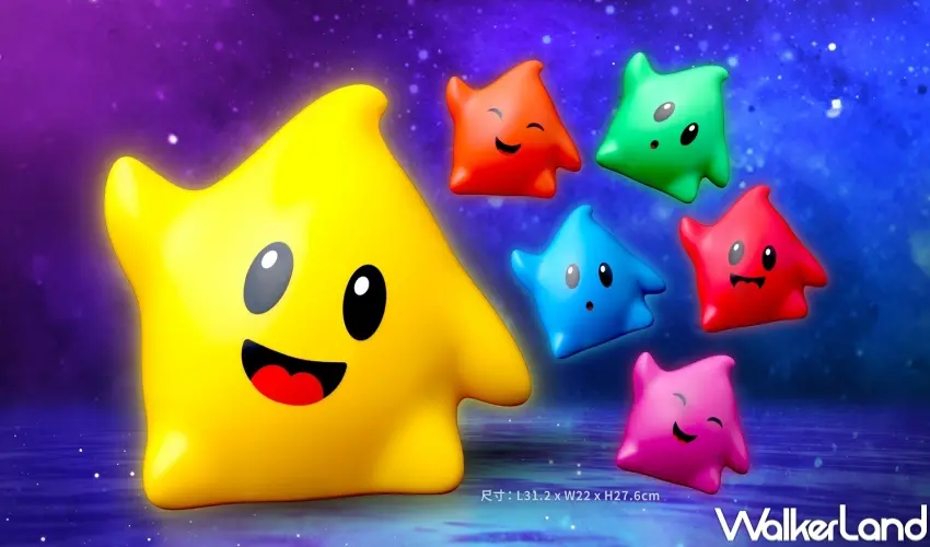 ▲威秀影城推出星星LED爆米花桶等6款設計，搭配星星鑰匙圈與徽章盲包，打造可愛拍照話題。