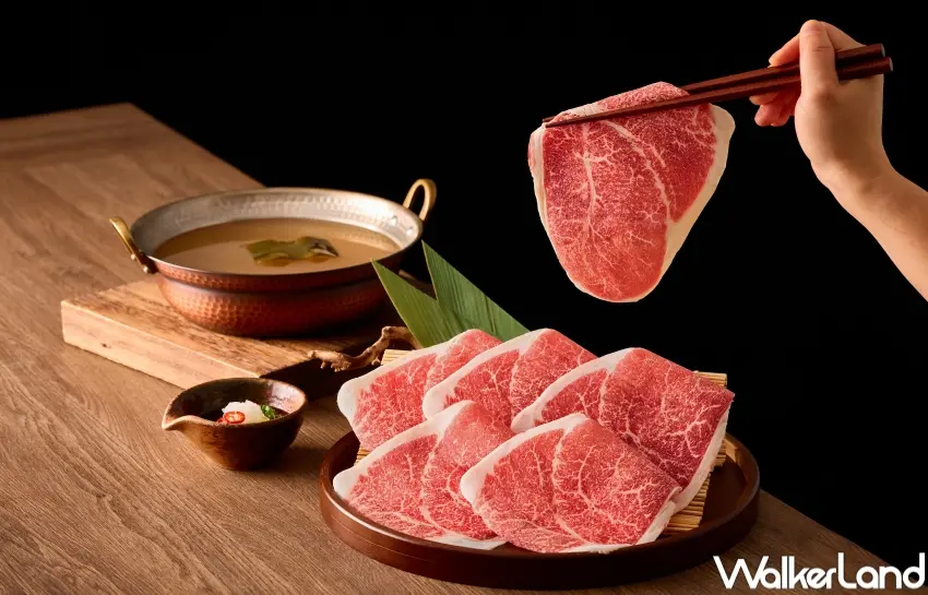 ▲聚 日式鍋物推出牛轉好運活動，王品集團讓粉絲消費日本國產牛套餐即可參加轉珠抽獎。