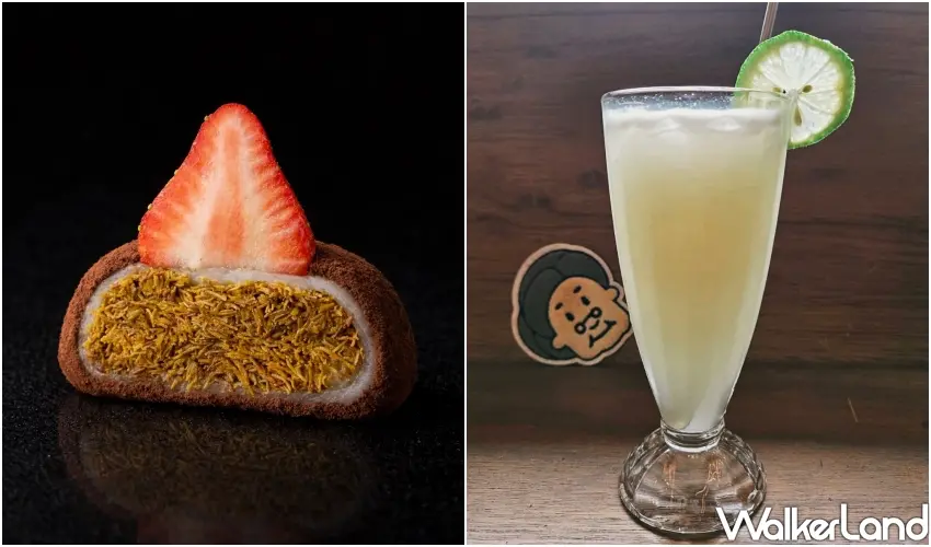 ▲市集限定秋菓「杜拜巧克力大福」必吃推薦,在新北春紛節就能品嚐到全台各地的排隊美食。