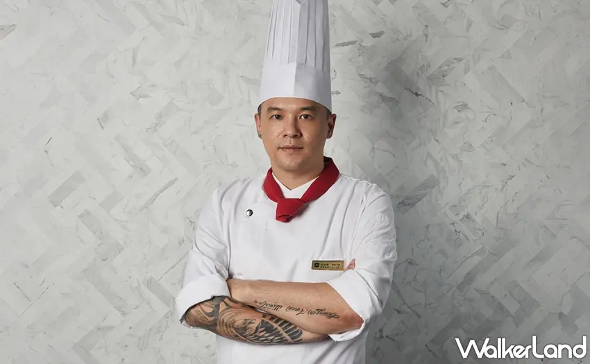 ▲台南遠東香格里拉點心坊主廚許煜新，長期關注國際甜點趨勢，持續引進全球話題甜點並結合在地口味創新。 圖／台南遠東香格里拉提供；窩客島整理