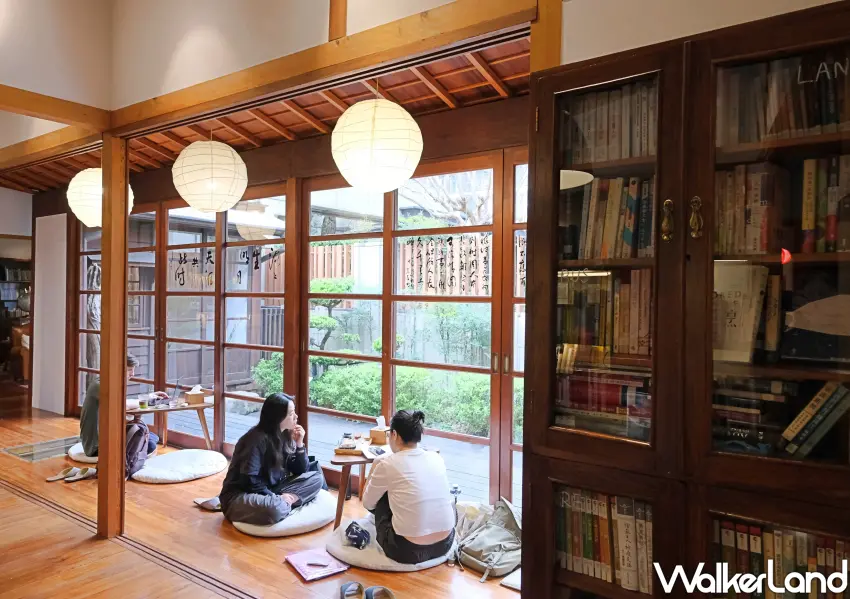 ▲體驗免預約的日式宿舍老宅午茶與慢活節奏。(攝影：鄭雅之)