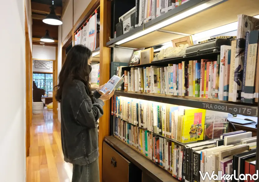 ▲免預約即可自由入場參觀，享受靜謐閱讀時光。(攝影：鄭雅之)