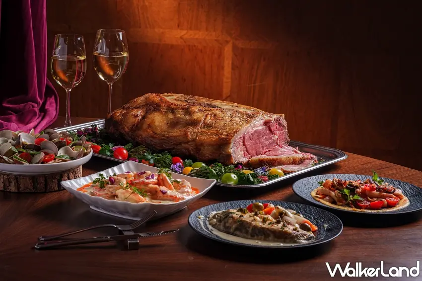 ▲歐風館推出繽紛的異國美食饗宴，匯集多國風味料理，賓客在此更可盡情品嚐歐風館最受歡迎的爐烤牛肉等多款人氣料理。圖／大倉久和大飯店提供；窩客島編輯李維唐整理