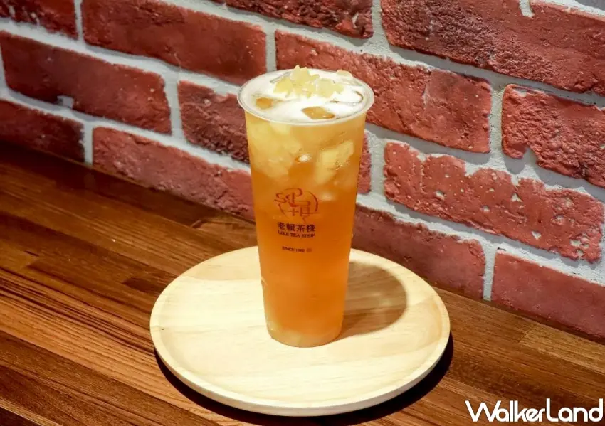 ▲老賴茶棧推出蘋果香青與蘋果烏龍，分別結合青茶與烏龍茶底，呈現清爽回甘與焙火香氣層次，適合喜歡茶感的粉絲選擇。