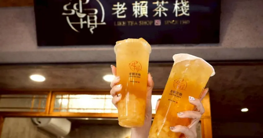 蘋果奶蓋開喝！老賴茶棧富士生蘋果4大新品，咀嚼系蘋果凍飲 奶蓋蘋果青必喝。