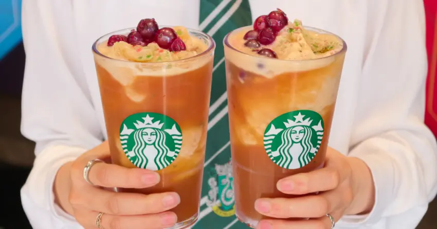 星巴克買一送一先喝！哈利波特咖啡廳西門町、信義區才有，免費換巫師袍。