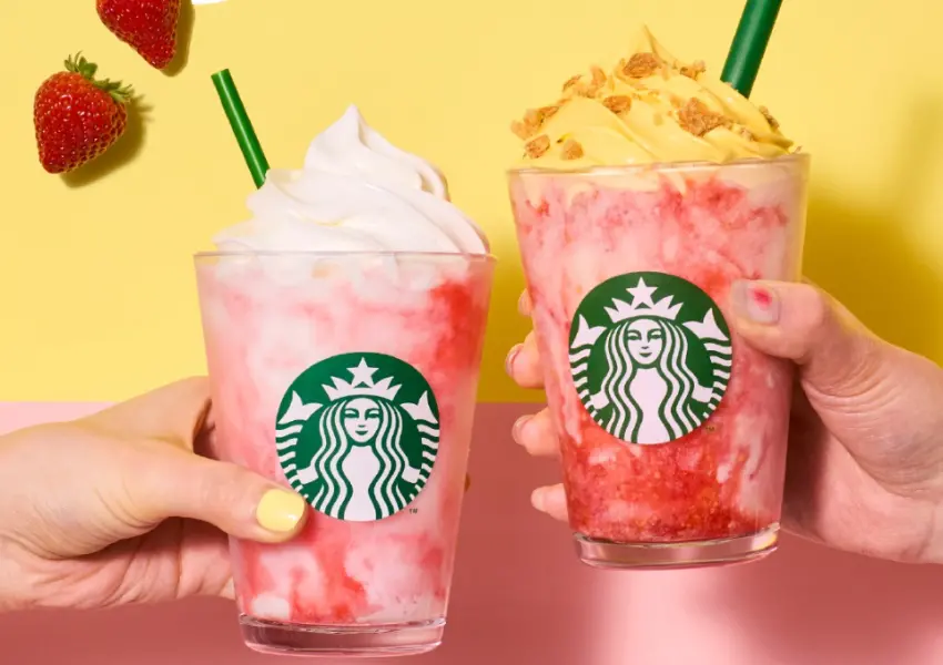 ▲日本星巴克草莓泡芙