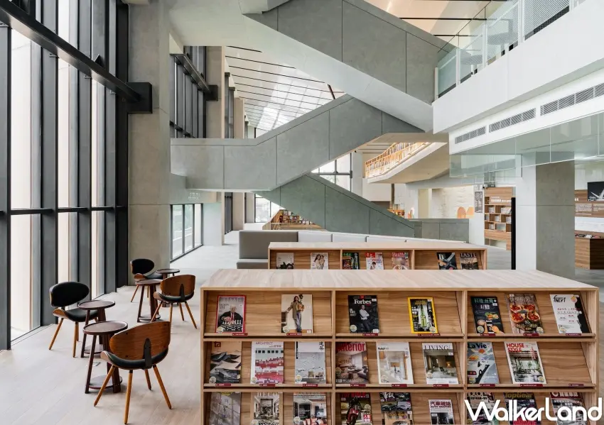 ▲台東縣立圖書館為親子、青少年、樂齡族等不同年齡層，打造專屬閱讀區。