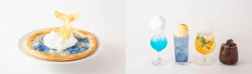 ▲所有餐點都充滿視覺效果，完整呈現Wonderia 的世界觀。