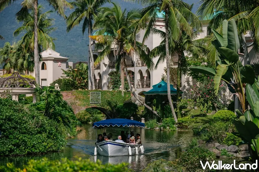 ▲結合飯店、「理想PAARK水岸生活」與「豐之谷生態園區」，打造多元遊程。圖／花蓮理想大地渡假飯店提供；窩客島整理