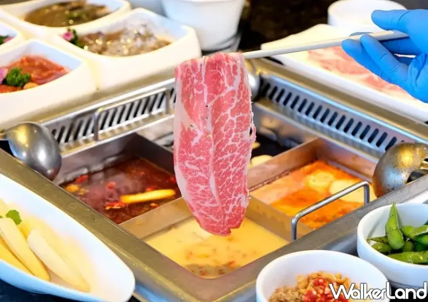 ▲海底撈外送買一送一。(攝影：編輯 鄭雅之 )