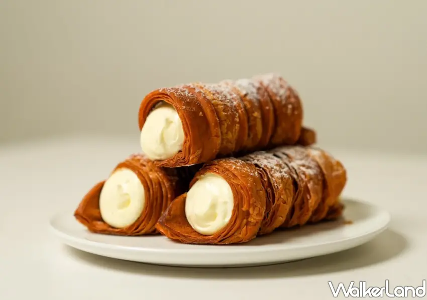 ▲2026台北麵包祭必吃En Vie 在室甜點神級聖多諾黑，酥脆外皮與細緻奶油是甜點控首選。