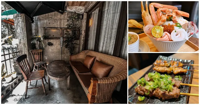 ▲賞大安繡球花開吃！大安森林公園美食7選，大份量生魚片丼 復古咖啡廳推薦。