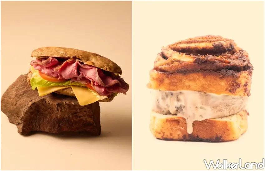 ▲Fa Burger聯名打造浮誇肉食系漢堡，2026台北麵包祭現場呈現野生酵母麵包與豐沛肉汁的完美結合。