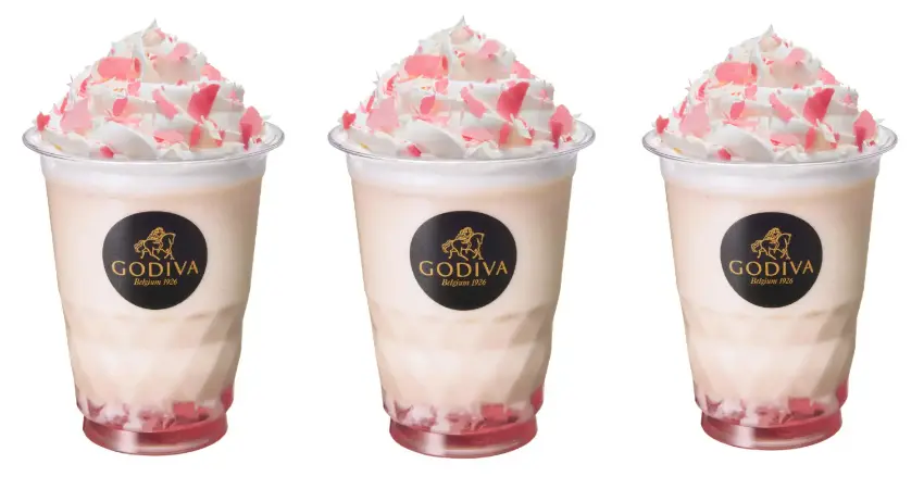 ▲靈感來自滿開後、瞬間飄落的櫻花花瓣。