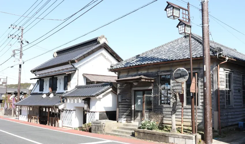 ▲本多忠勝曾居住的大多喜城,現在城下町區域仍保留歷史建築,處處可見往日風華。