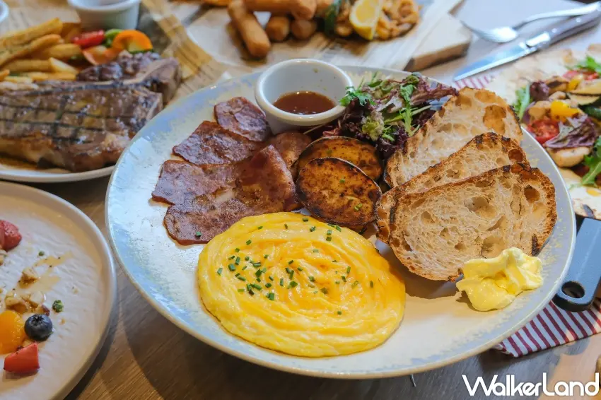 ▲傑克兄弟牛排加入路易莎集團後，整合Brunch與排餐，打造從早到晚都能用餐的多元場景。（攝影：張人尹）