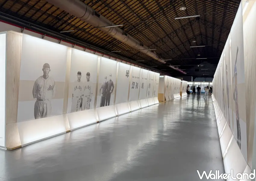 ▲免門票松菸棒球特展！透過歷史文物與運動科學裝置呈現台東棒球從日治至今的演進。(攝影：鄭亦庭)