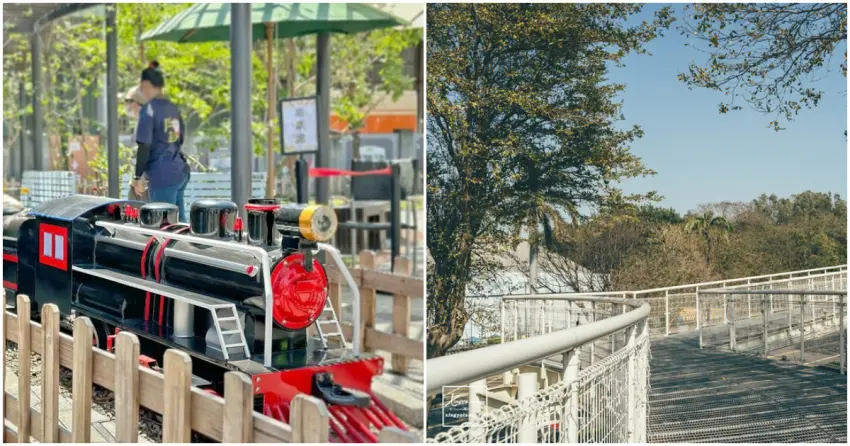 ▲彰化市區景點好玩又順路,從遊園小火車到純白天空步道,不論親子出遊或與長輩同行,都能玩得盡興又開心。