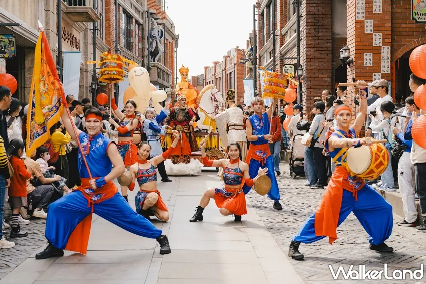 ▲年度駐園大戲《齊天大聖嬉遊記》結合驚險雜耍與特技，帶領觀眾進入善美之地的冒險旅程。圖／全聯善美的文化藝術基金會提供；窩客島整理