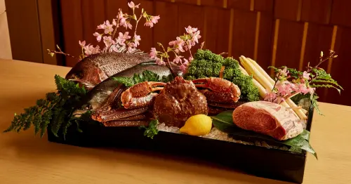 The Ukai Taipei割烹春季限定套餐！用櫻花鯛釜飯與四段重喚醒春日味蕾，揉合日本食材與法式工藝的極致饗宴。