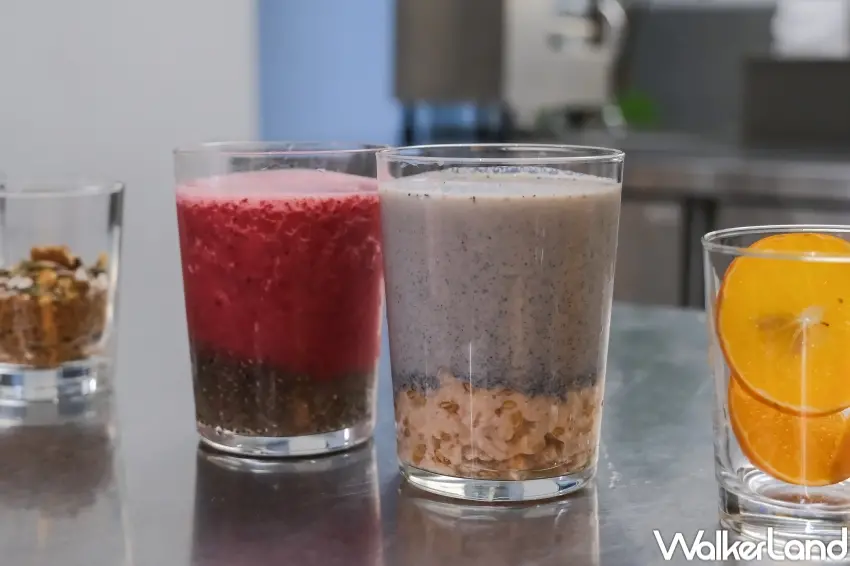 ▲植蘊 Planté 聯名 Cofit 打造一杯抵一餐概念飲品，讓粉絲在日常中也能透過手搖杯補充能量（攝影：張人尹）