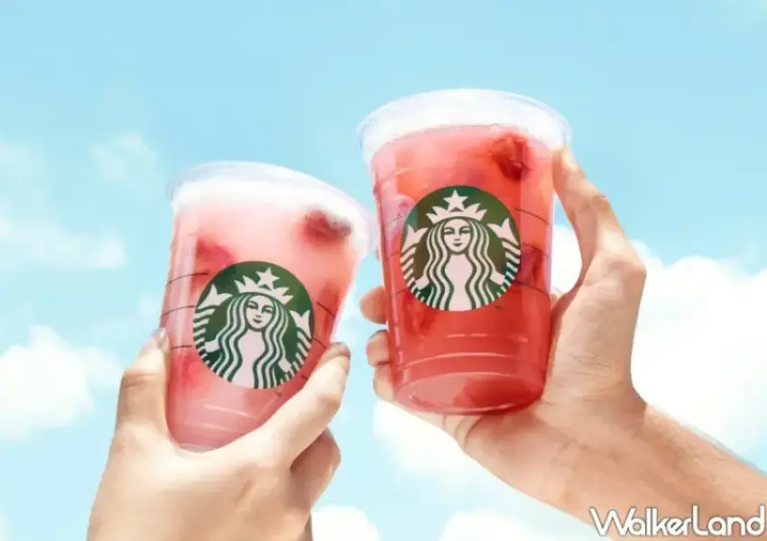 ▲星巴克「草莓巴西莓椰奶風味星沁爽」也有買一送一。