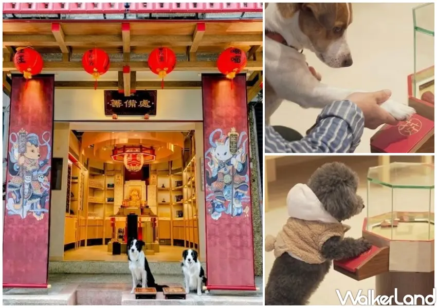 ▲2026台北寵物展必逛亮點！寵佑宮能幫毛孩點平安燈，還有寵物專用自動擲杯機。