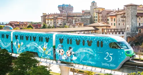 東京海洋迪士尼25週年4大限定：彩繪電車、紀念車票、4款紀念幣等收藏完整整理。