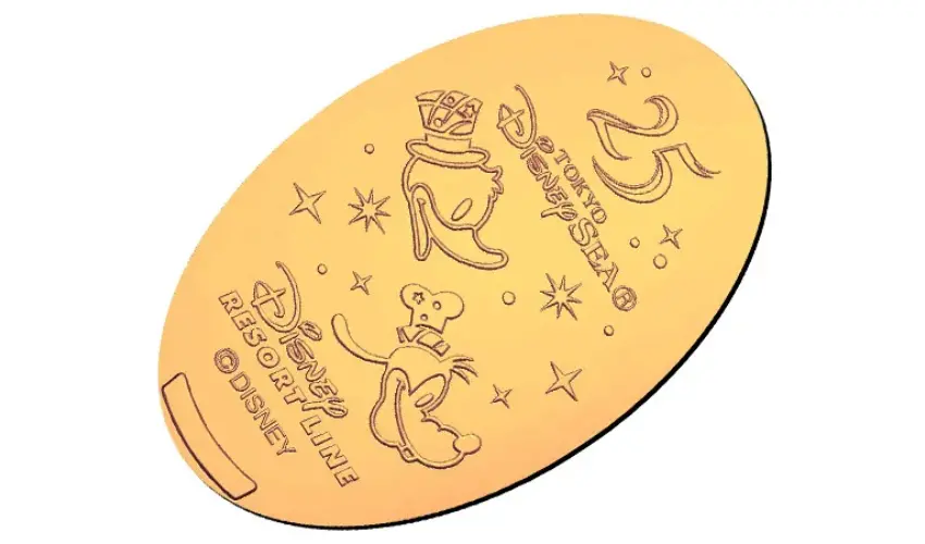 ▲紀念幣共4款設計，各以一對迪士尼角色為主角，分別是米奇與布魯托、唐老鴨與高飛、米妮與黛西及奇奇與蒂蒂。
