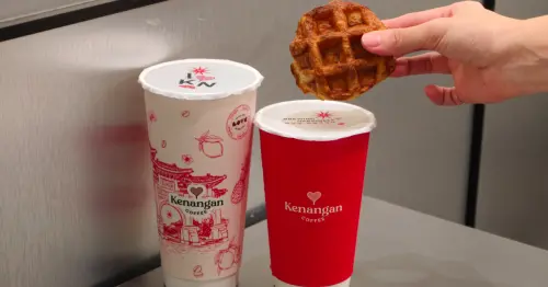 凱娜克咖啡30元開喝！第二杯半價先看必喝推薦，十勝奶蓋、果茶台灣才有。