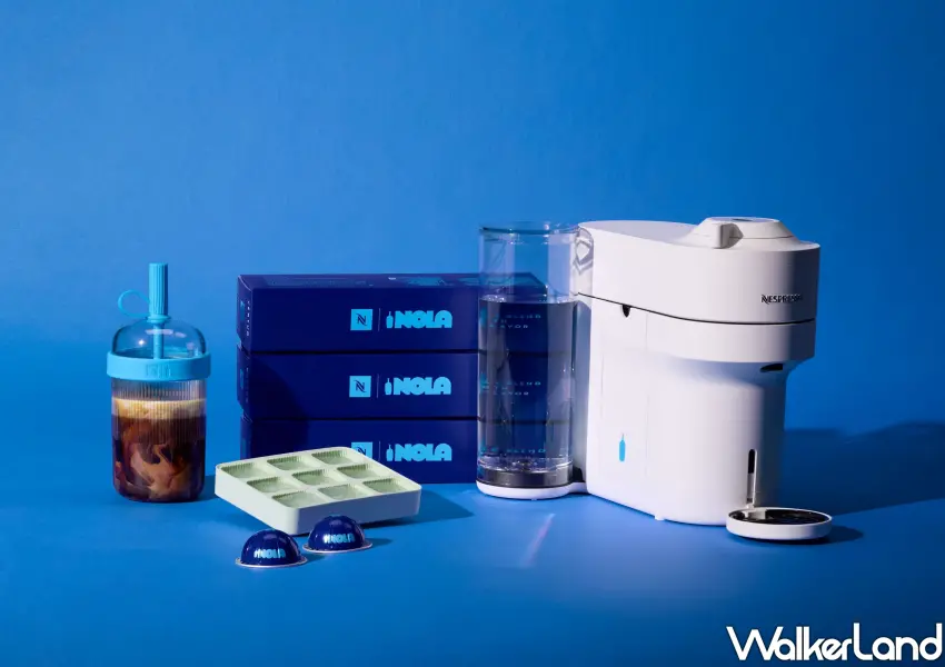 ▲Nespresso藍瓶限量套組,質感居家儀式感。