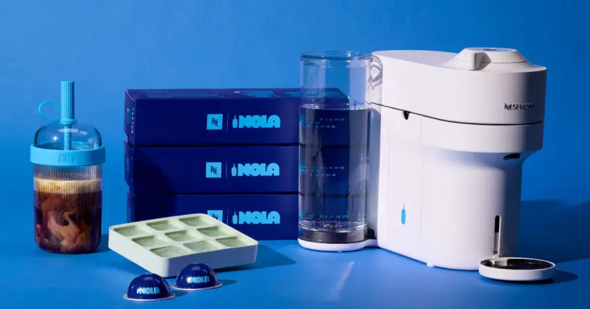 Nespresso藍瓶咖啡機超美！3款聯名台灣終於開賣，生活儀式感拉滿。