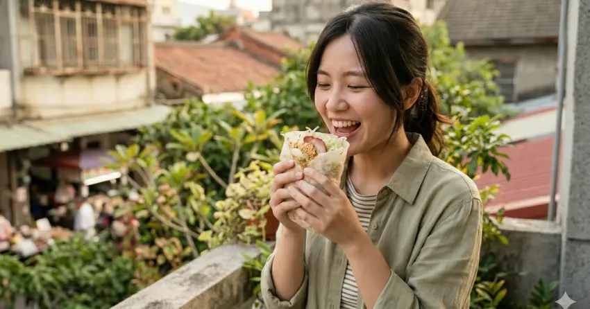 清明潤餅由來與熱量大公開。南北口味差異、寒食節傳說與健康吃法全攻略。