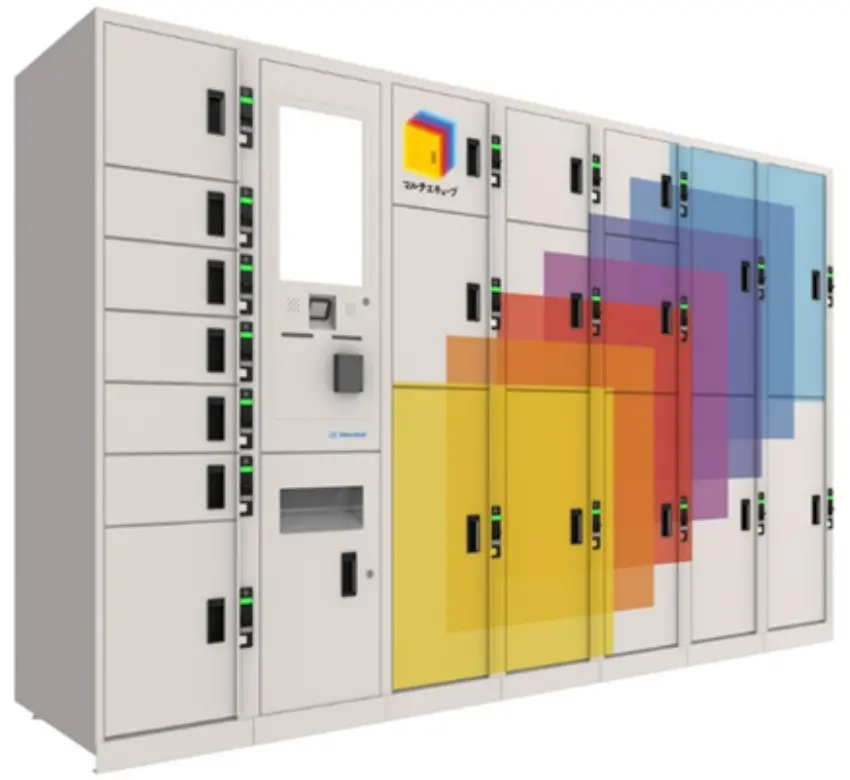 ▲關西國際機場共設置12組，2026年3月5日起已經開放使用。