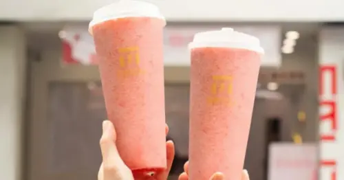 連喝7天麻古茶坊買一送一！柚香紅萱外送到家，連蕃茄梅蜜加碼回歸。