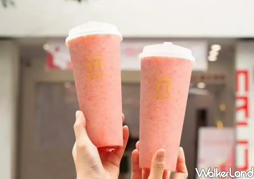 ▲手搖控必喝麻古茶坊蕃茄梅蜜，聖女小蕃茄化身紅寶石冰沙酸甜消暑。