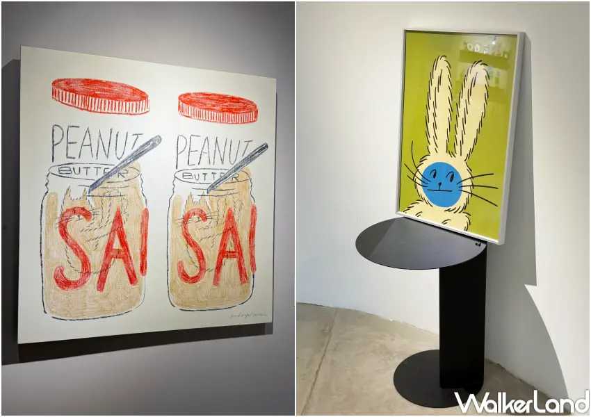 ▲台北藍色貓貓展超萌！松菸旁韓國藍色貓貓Sachiket全球首展，必買周邊貓貓娃娃。(攝影：鄭亦庭)