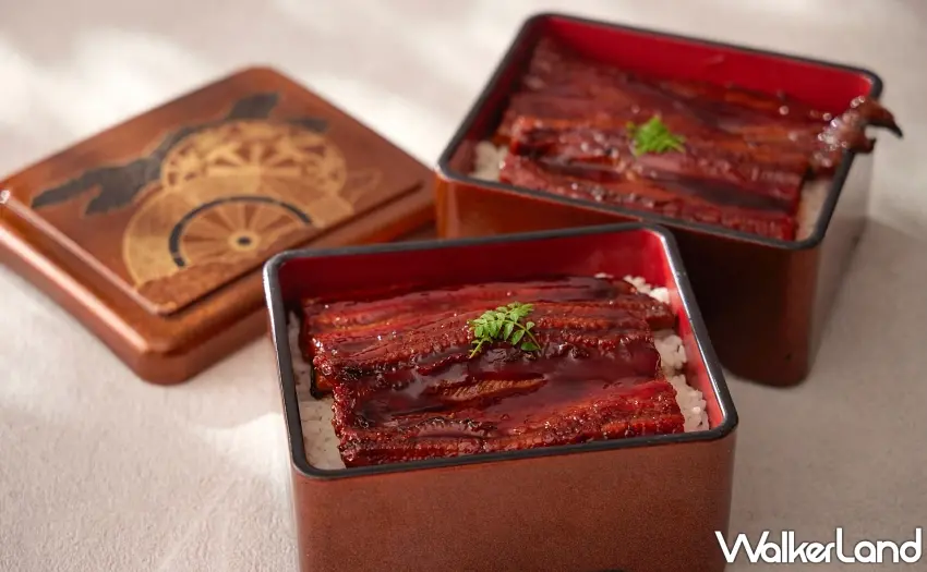 ▲「蒲燒鰻魚飯」以清酒入醬慢熬數時，反覆刷覆炙烤，鹹甜交織的焦香與晶瑩剔透的米飯相互襯托。圖／台北喜來登大飯店提供；窩客島編輯整理