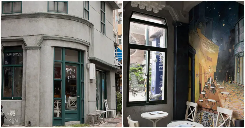 ▲位於澎湖馬公市區的「伊索拉咖啡館」，由日式老宅改建而成，外觀低調優雅，走進室內更能感受細緻溫潤的空間氛圍。