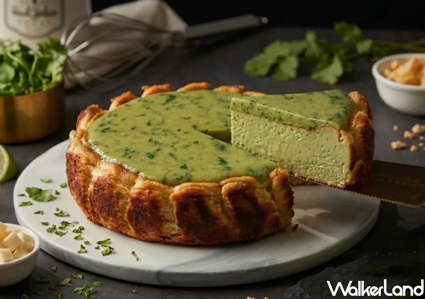 ▲濃郁花生香氣率先展開，表層覆上細緻香菜奶霜，每一口都層次分明。