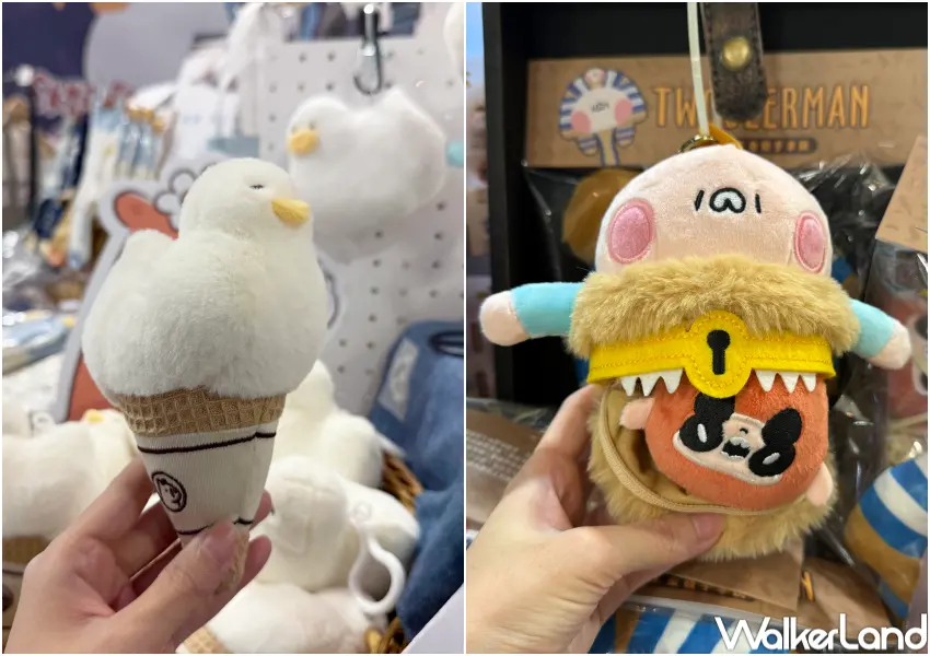 ▲2026台北插畫博覽會400攤開逛！各種創作者周邊娃娃、明信片、公仔、紙膠帶等周邊。(攝影：鄭亦庭)