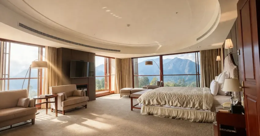 阿里山賓館頂級套房開箱！坐擁大塔山第一排絕景，百年飯店推尊爵首席房型搶攻奢華旅遊。