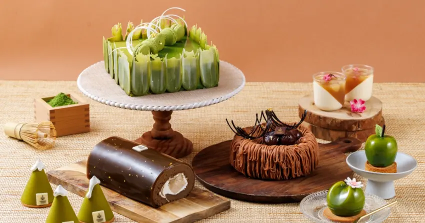 抹茶控清單更新！JR東日本大飯店台北雙茶主題，抹茶歐貝拉與紅烏龍多拿滋限時登場。