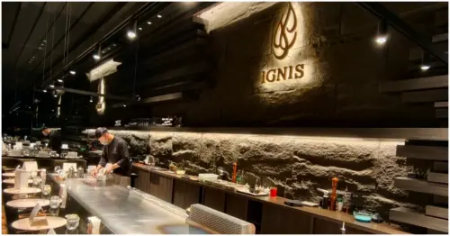 台中鐵板燒新選擇！IGNIS伊尼斯鐵板燒午餐1450元起，享受兼具故事性與生態意涵的浪漫饗宴。