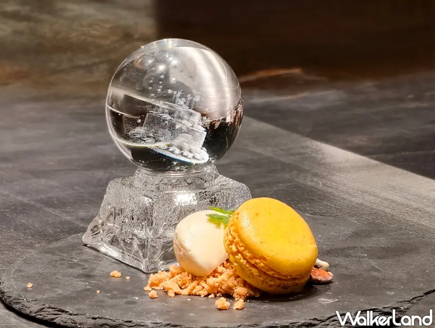 ▲「IGNIS伊尼斯鐵板燒」推出當月壽星95折優惠，並招待生日甜點。（攝影：楊婷雅）