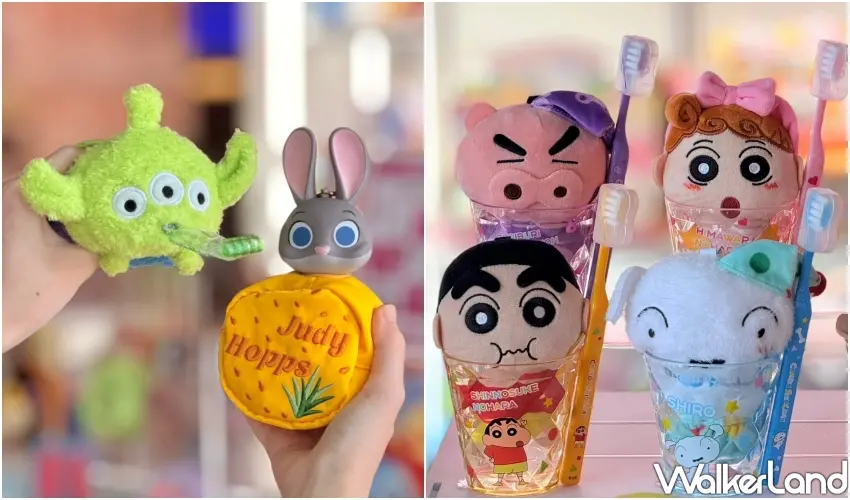 ▲生活小物也要可可愛愛，蠟筆小新與迪士尼聯名盲盒周邊豐富你的居家空間。